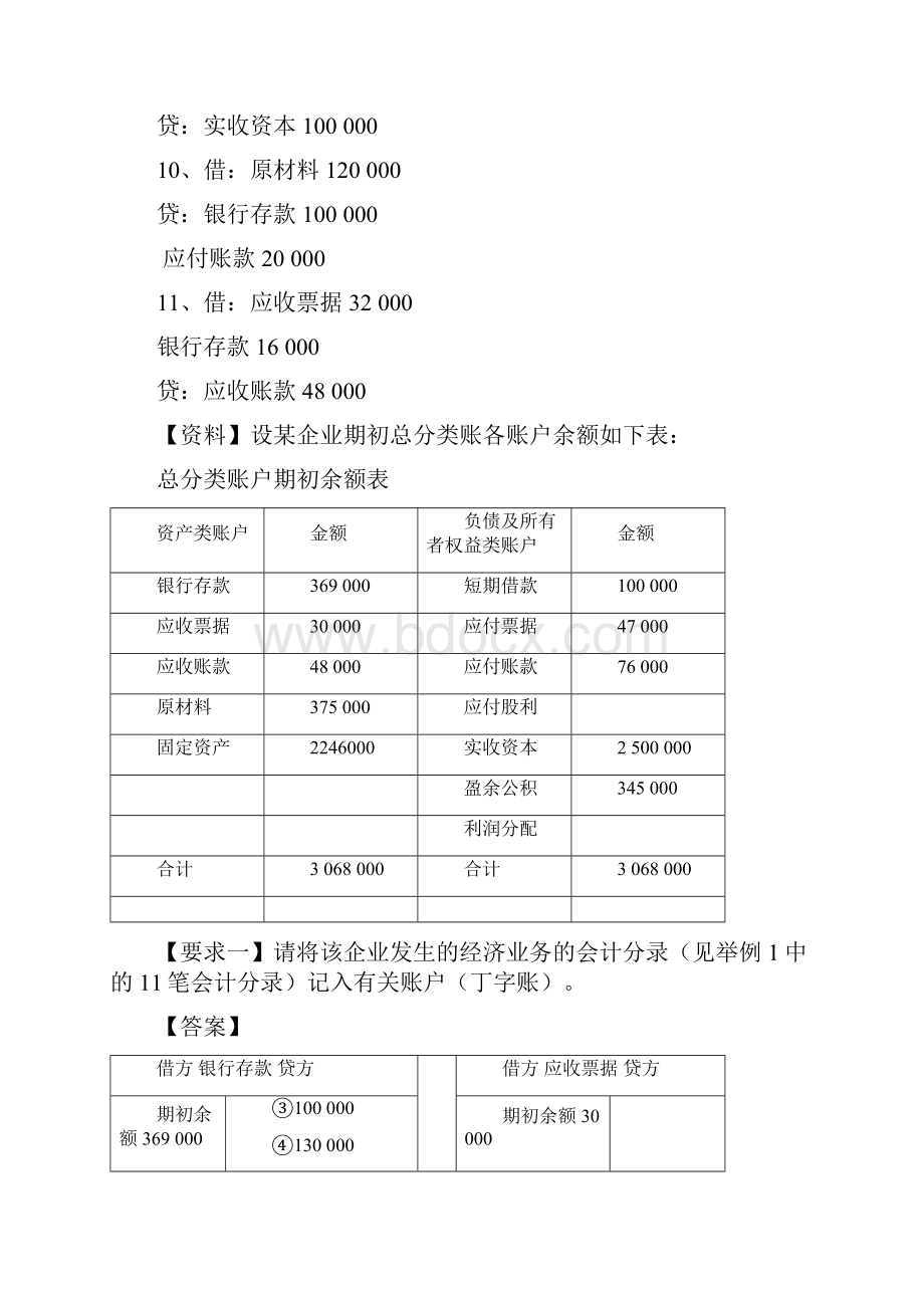 《会计基础》试算平衡表练习题含答案.docx_第3页