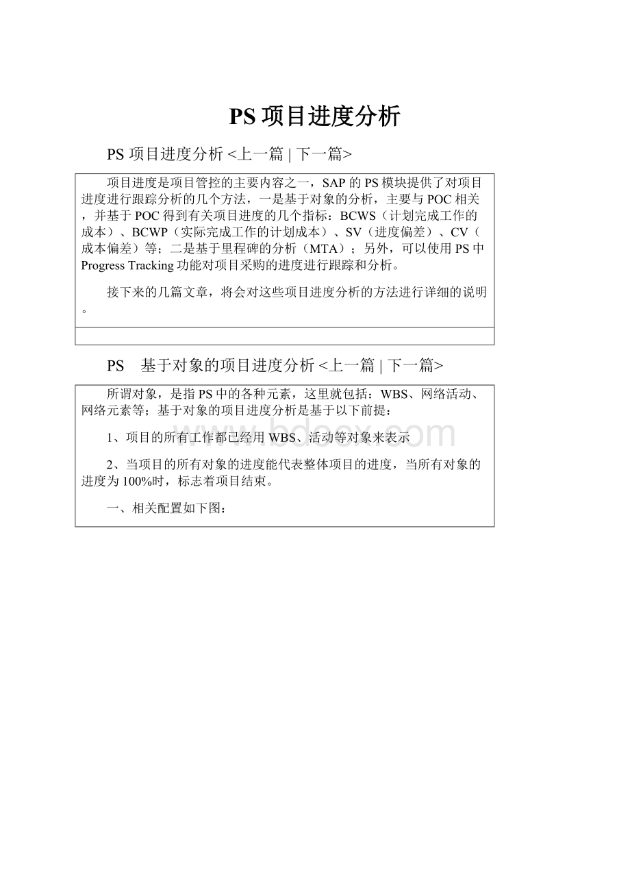 PS项目进度分析.docx_第1页