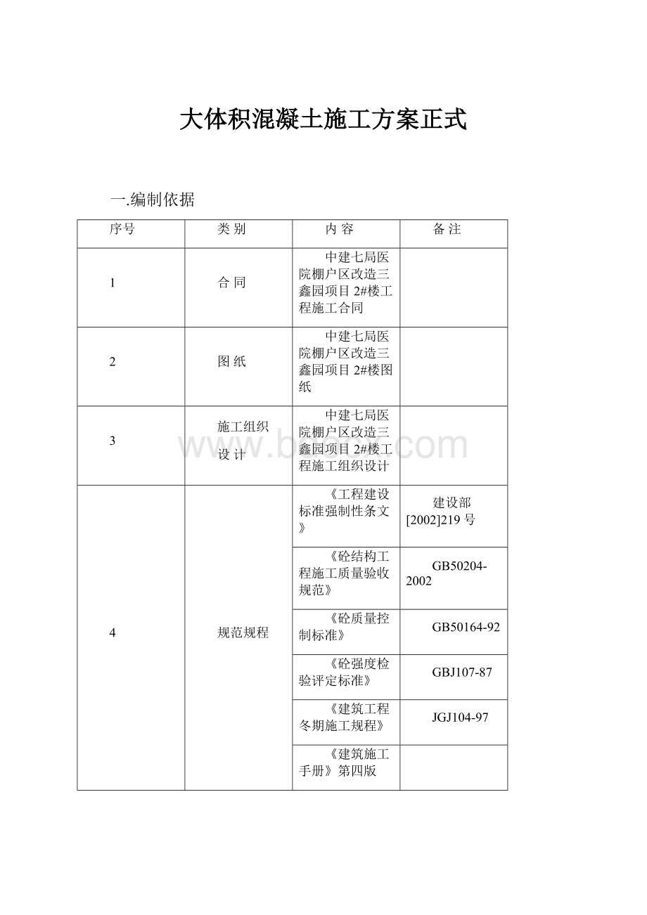 大体积混凝土施工方案正式.docx