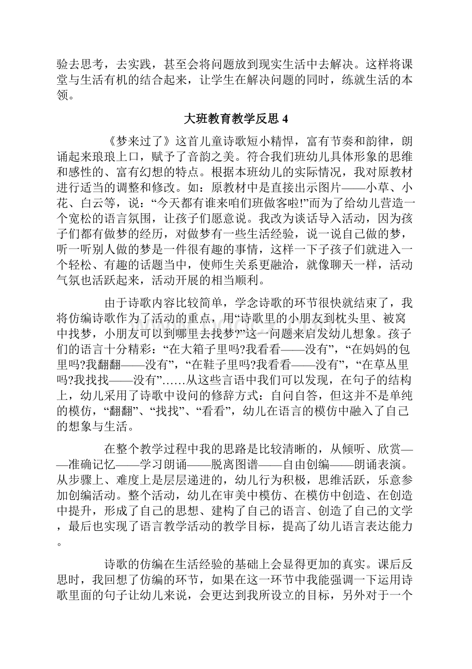 大班教育教学反思.docx_第3页