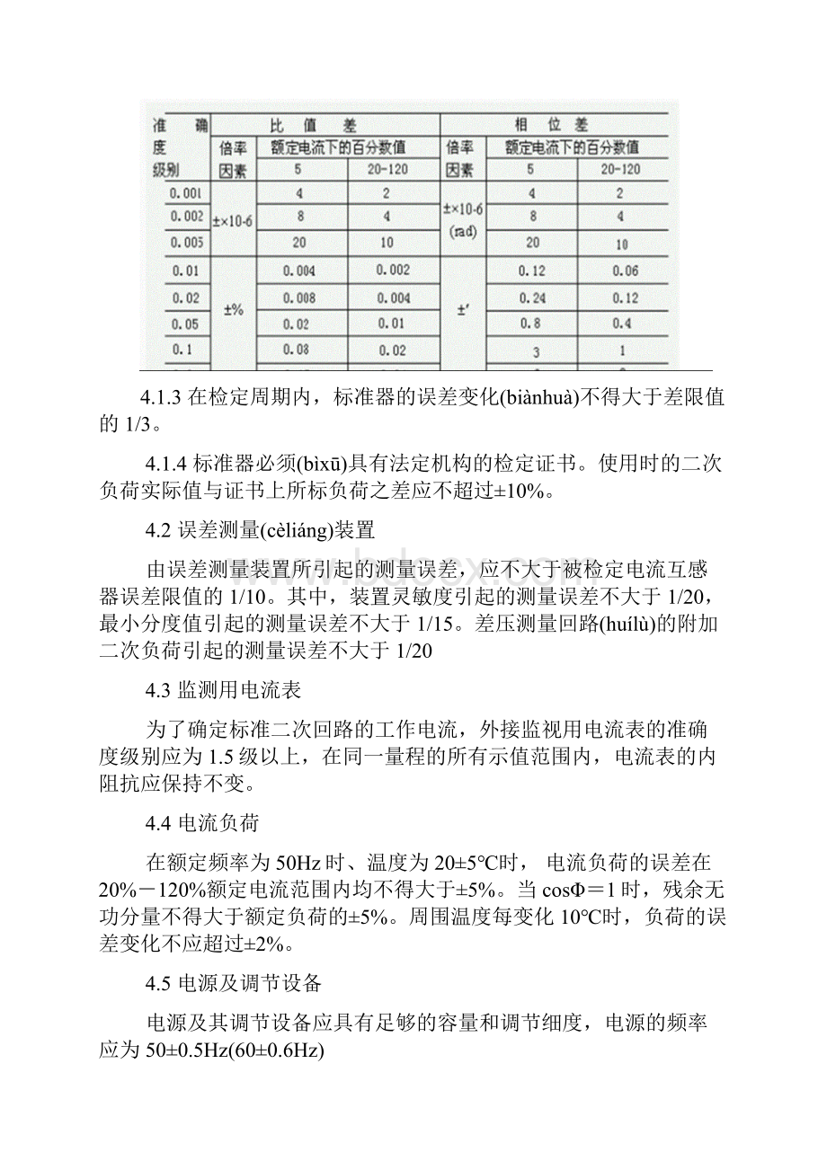 测量用电流互感器检定规程共20页.docx_第3页