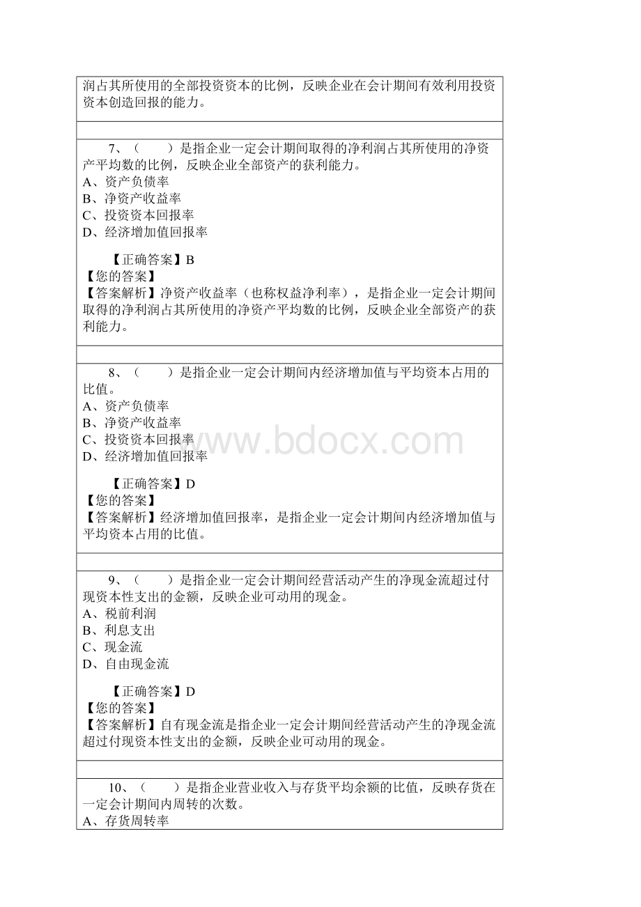 会计继教答案管理会计应用指引第603号平衡计分卡.docx_第3页