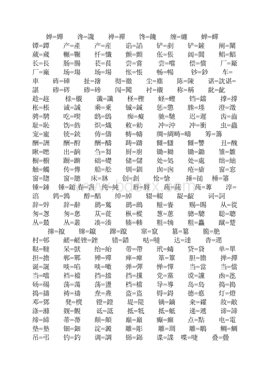 繁简字对照表.docx_第2页