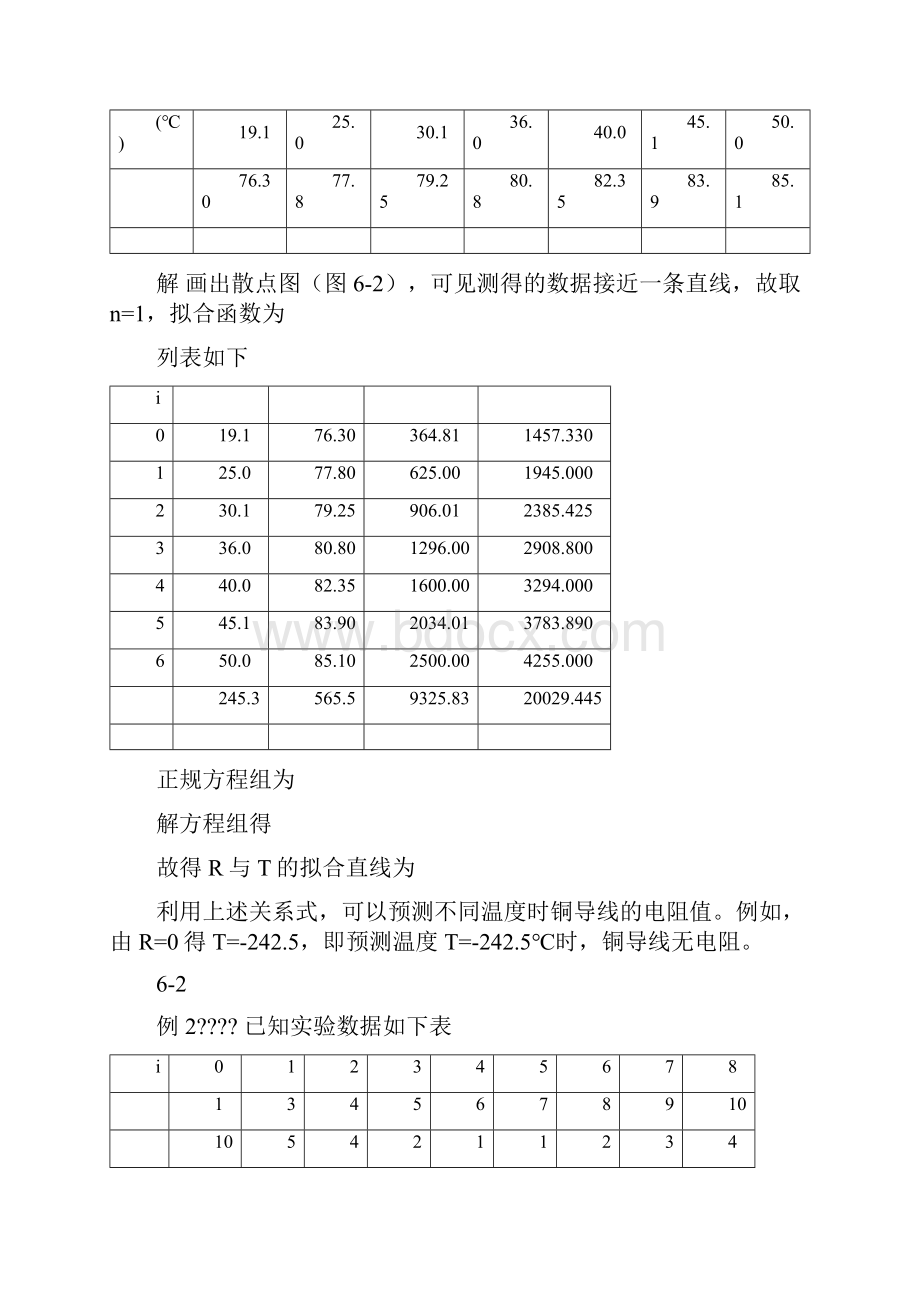 最小二乘法的基本原理和多项式拟合.docx_第3页