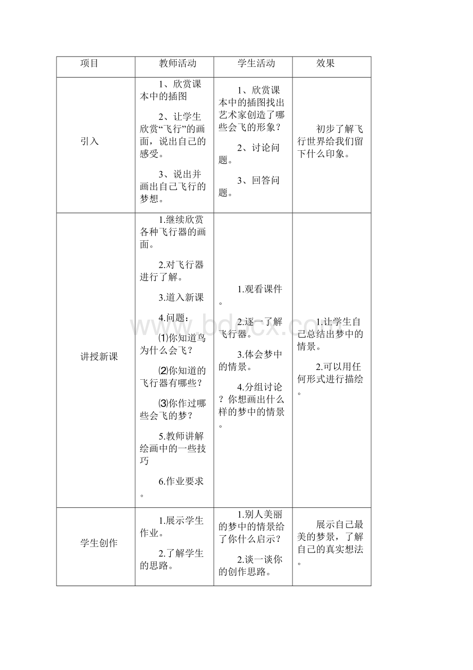 岭南版一年级下册美术教案全册.docx_第3页