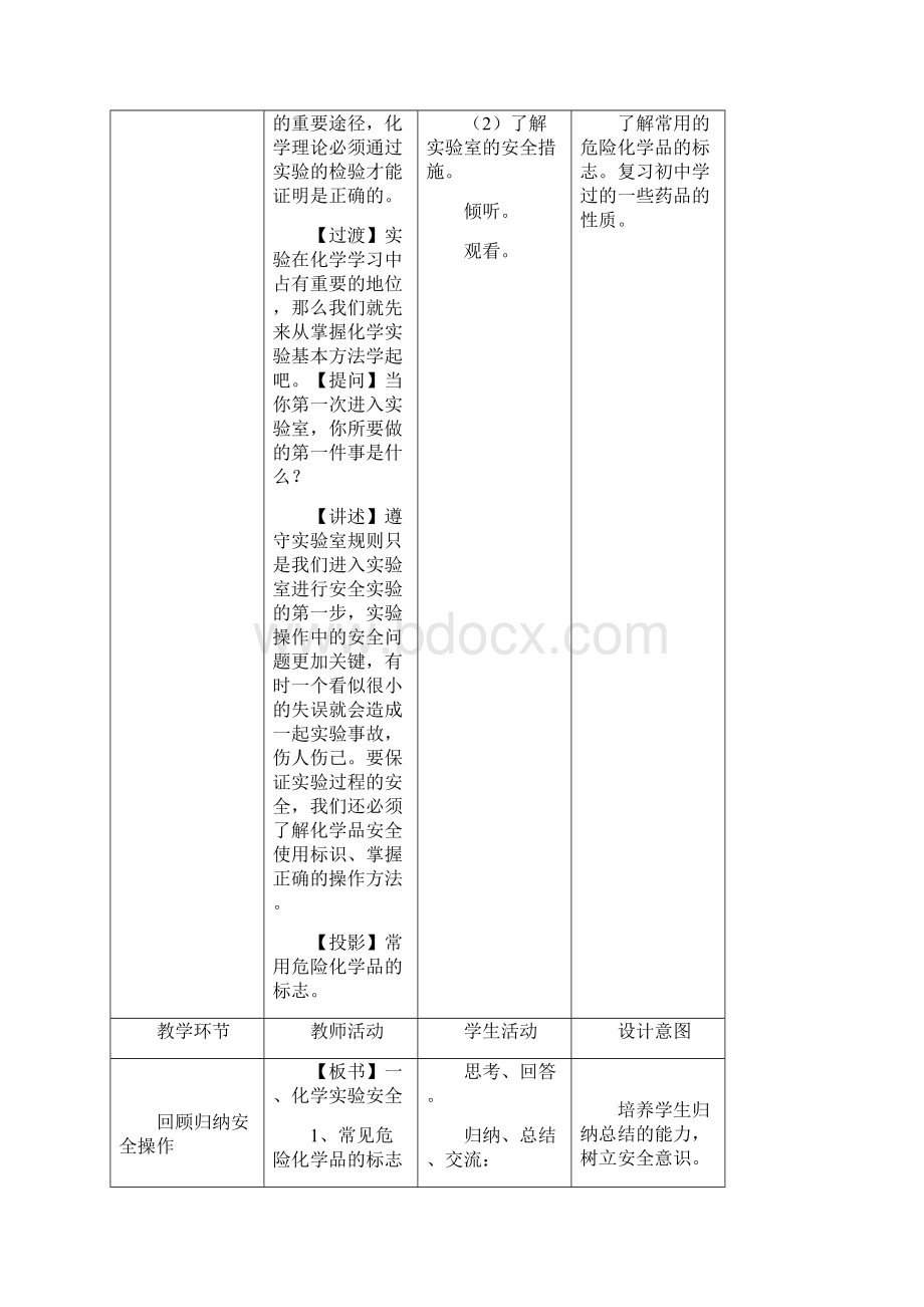 第一节化学实验基本方法全部教案DOC.docx_第2页