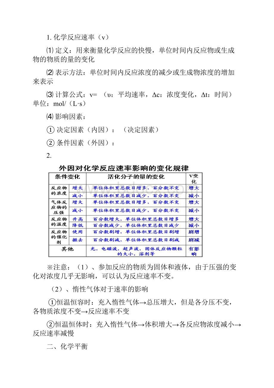 选修4化学反应原理知识点总结填空版.docx_第3页