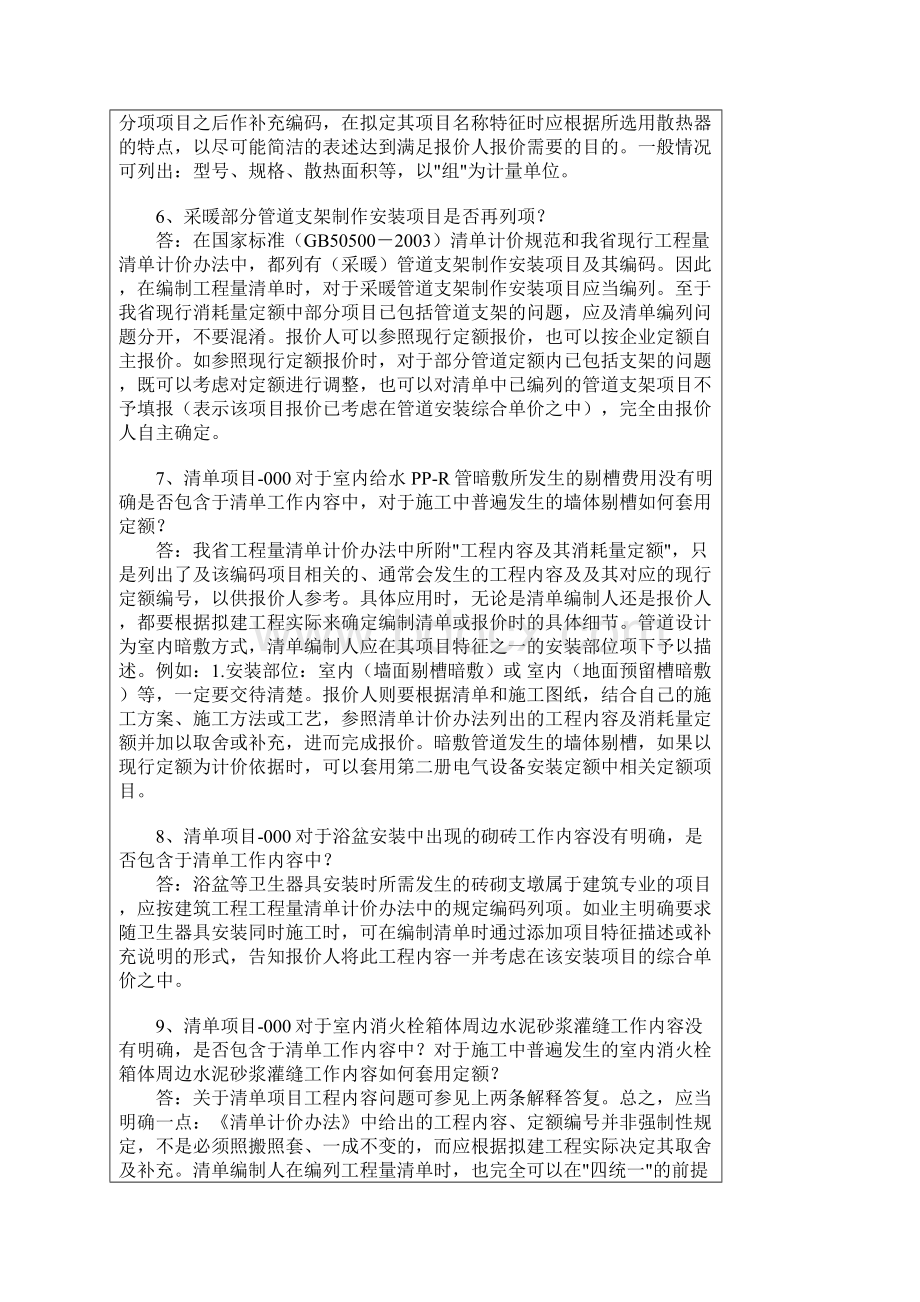 山东省安装工程消耗量定额清单计价定额解释.docx_第2页