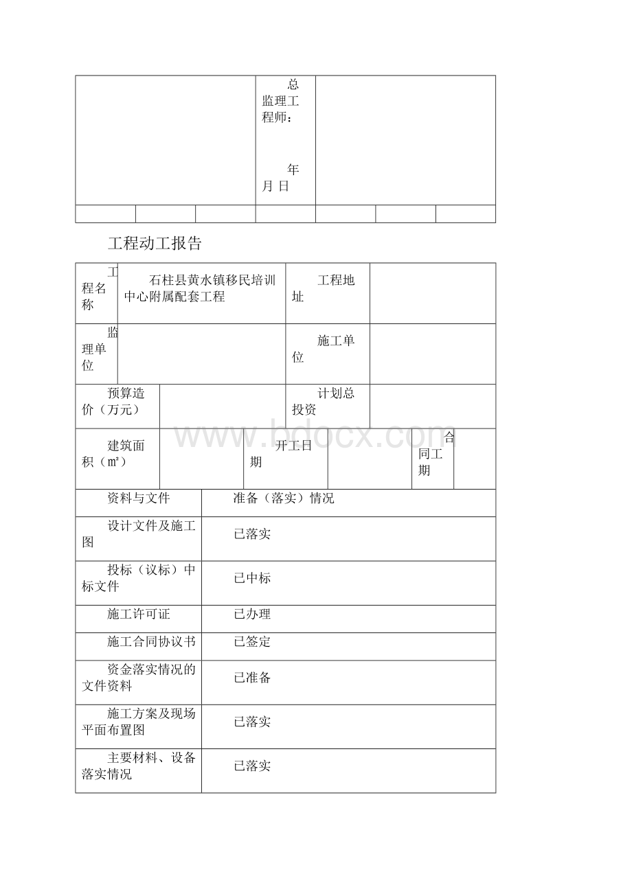 建筑装饰装修工程完工验收资料表格.docx_第3页