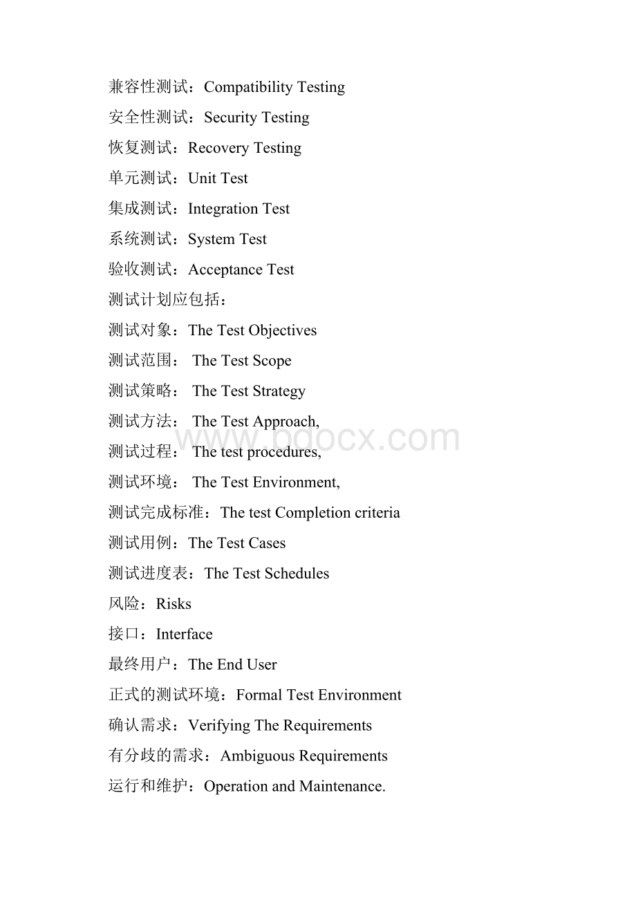 软件测试英语术语+缩写.docx_第2页