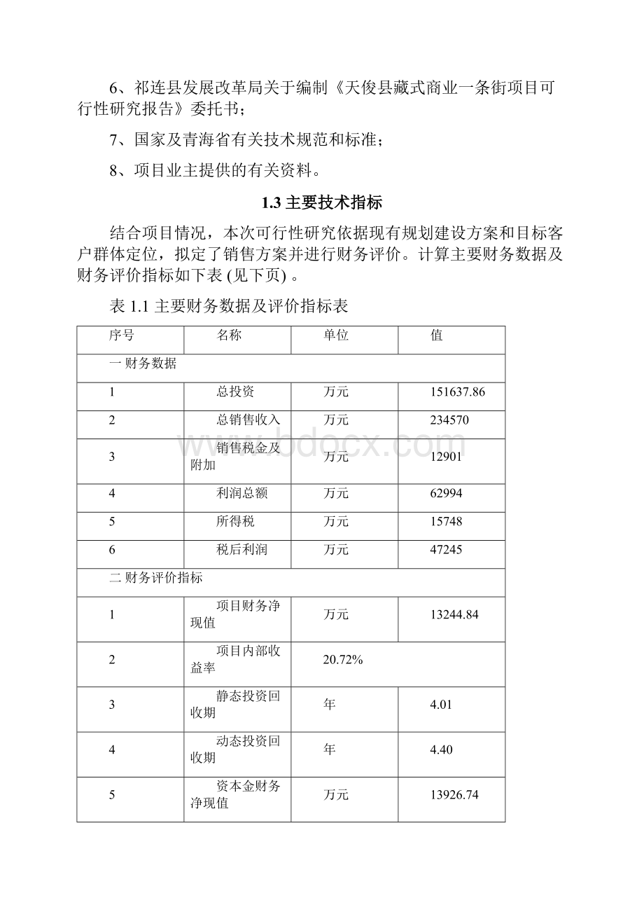 XX地区藏式商业一条街建设项目可行性研究报告.docx_第3页