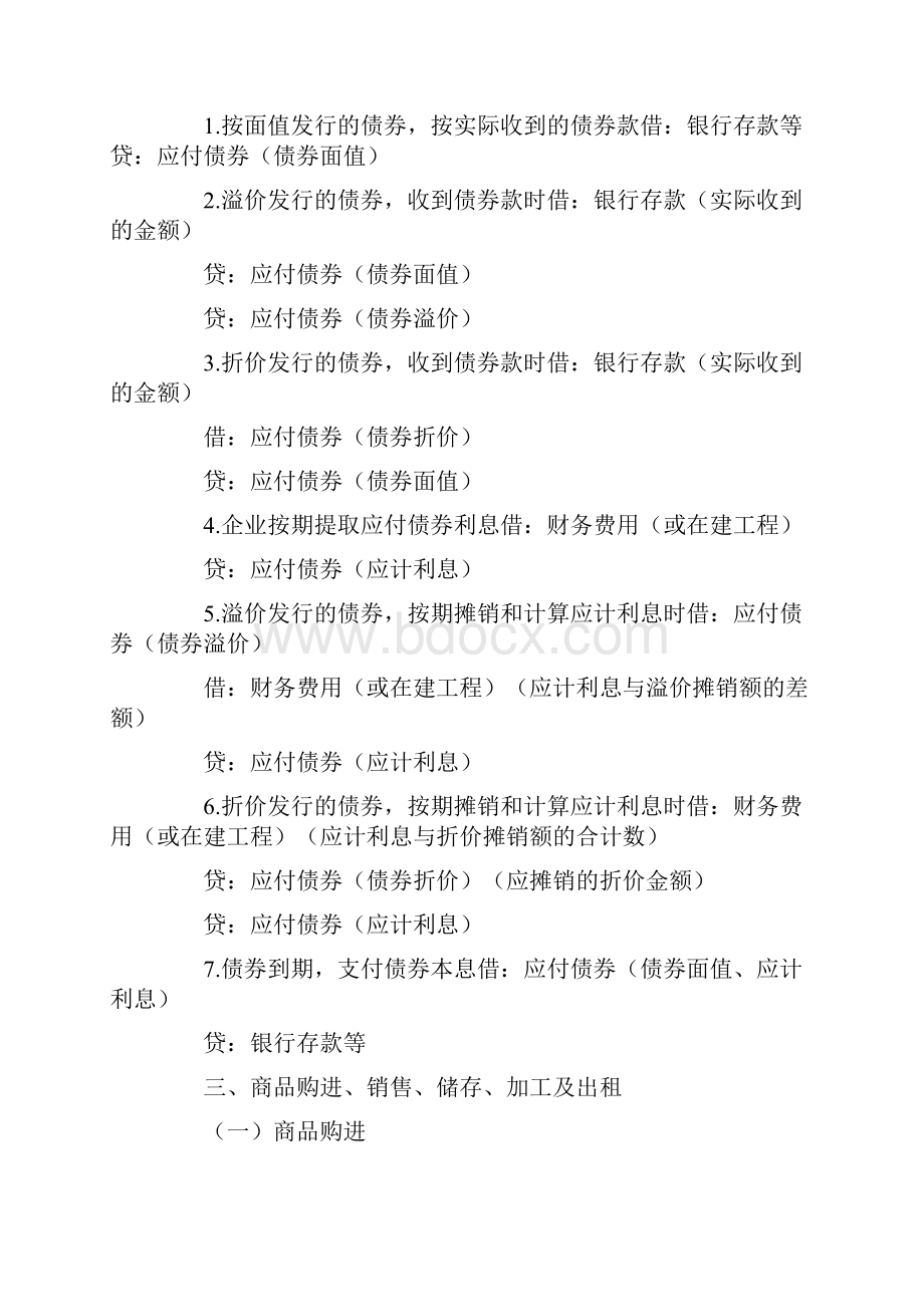 基础 会计学分录 重点分录.docx_第3页