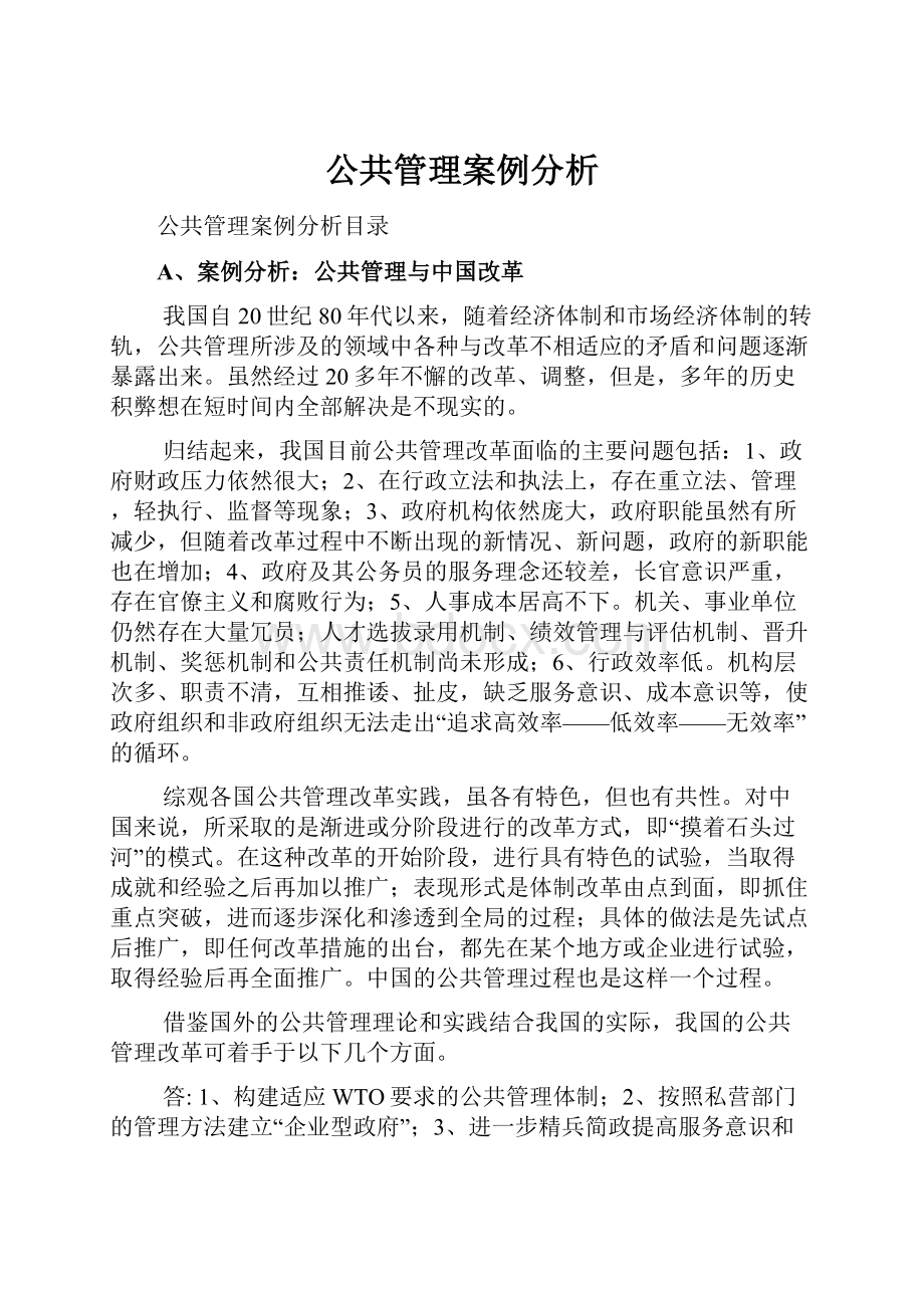 公共管理案例分析.docx