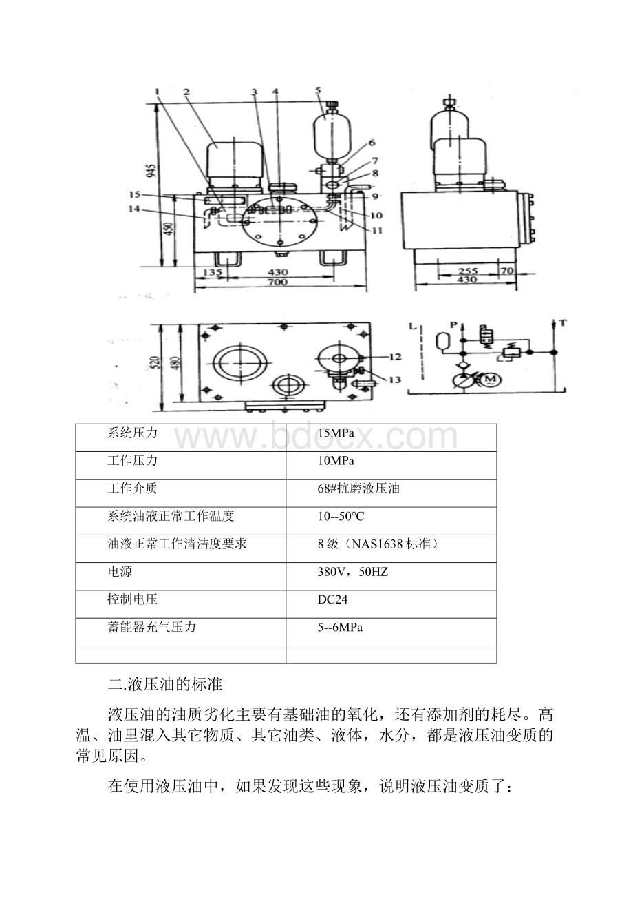 液压站操作维护检修规程完整.docx_第3页