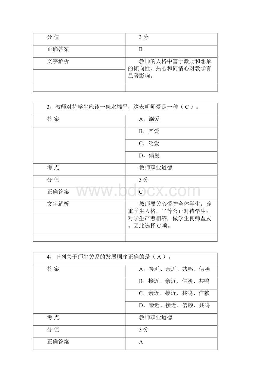 教师资格证考试幼儿综合素质第三章教师职业道德1.docx_第2页