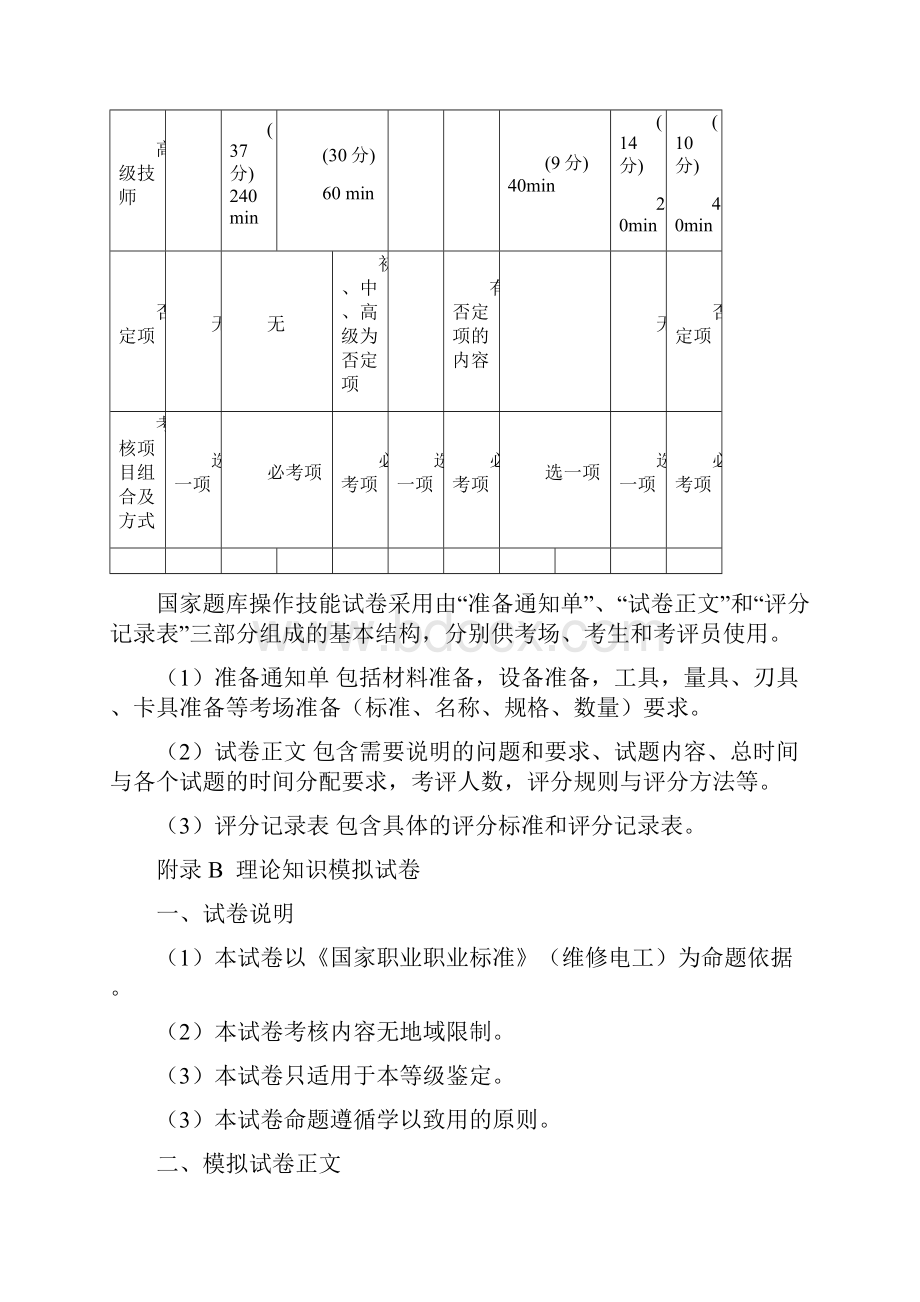 维修电工技师和高级技师职业技能鉴定理论知识模2946158.docx_第3页