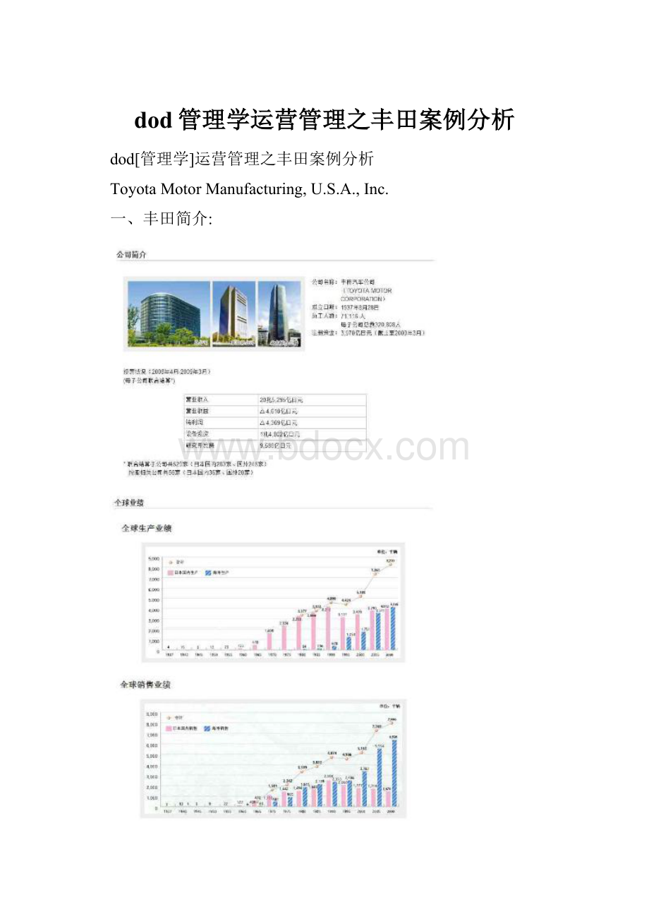 dod管理学运营管理之丰田案例分析.docx_第1页