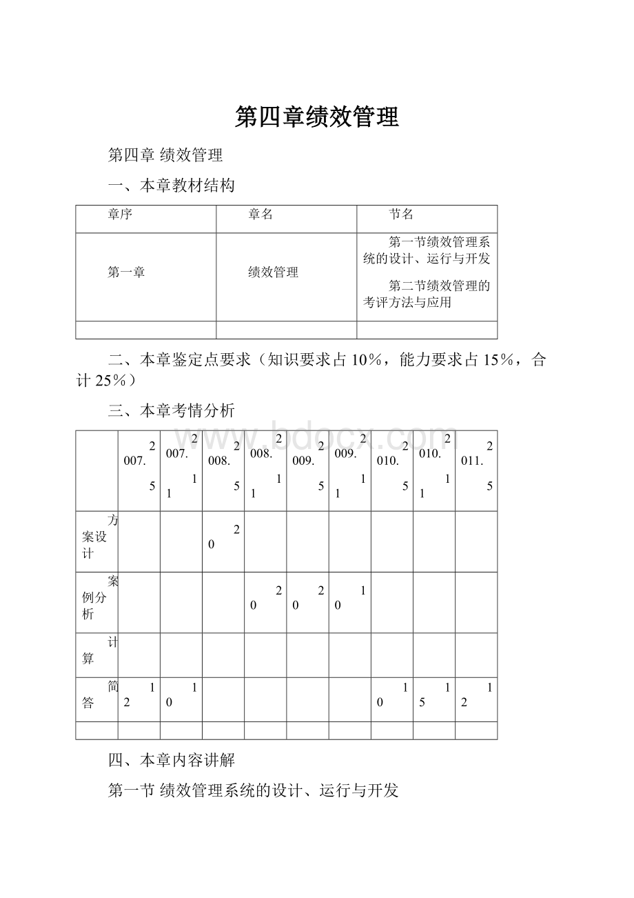 第四章绩效管理.docx_第1页