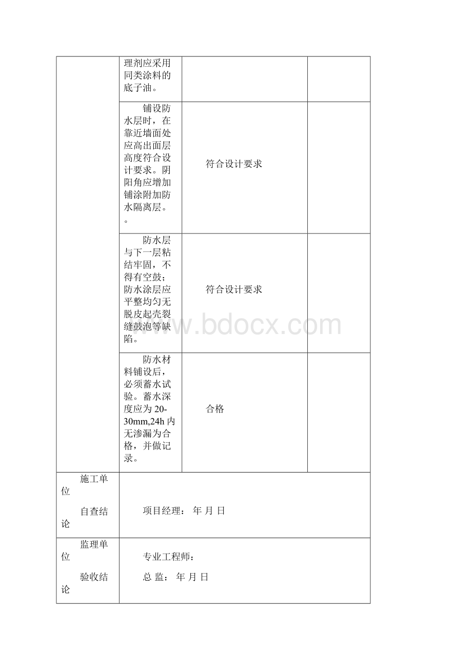 卫生间防水隐蔽工程验收记录.docx_第2页