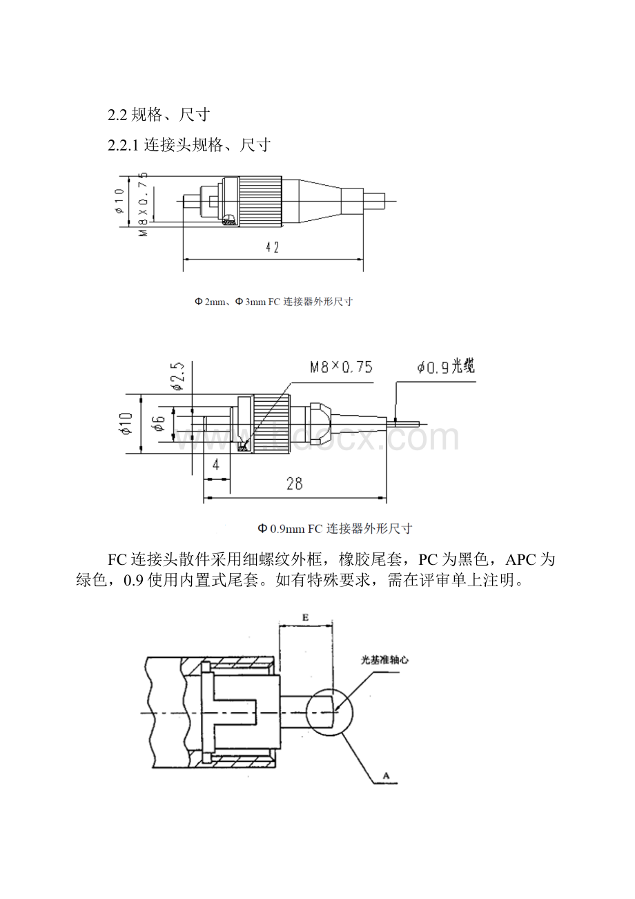 光纤FC系列规格书.docx_第3页