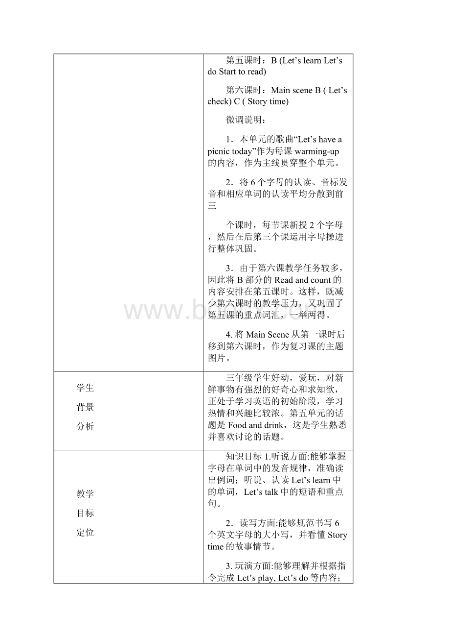 新版PEP小学英语三年级上册教学设计unit5.docx_第2页