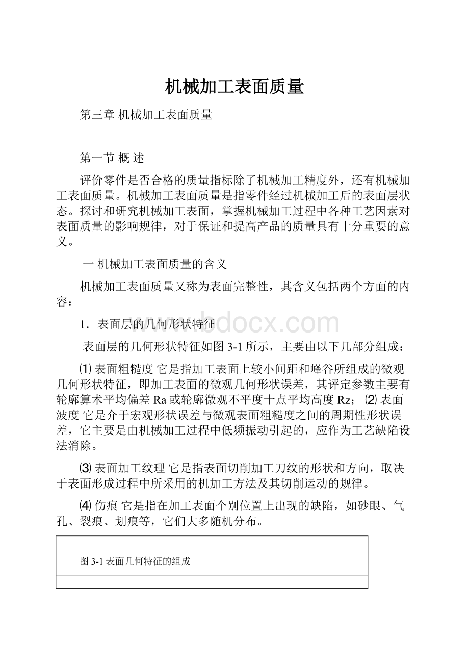 机械加工表面质量.docx_第1页