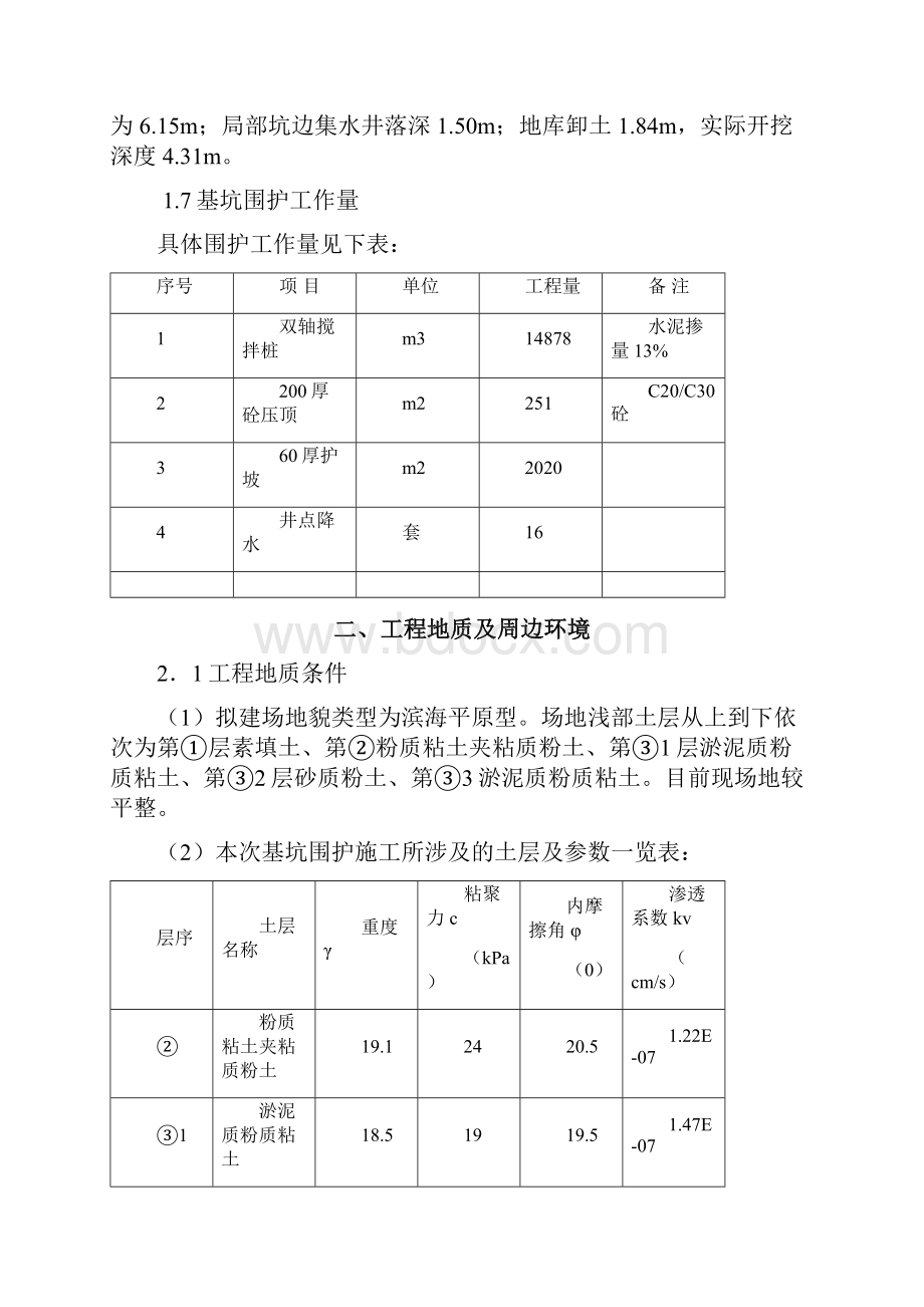 双轴搅拌桩加降水施工方案.docx_第2页