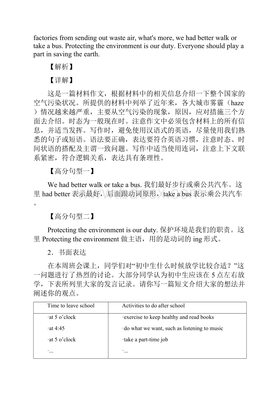 英语中考英语书面表达培优题.docx_第2页