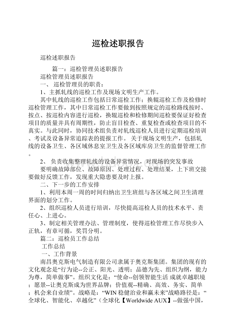 巡检述职报告.docx_第1页