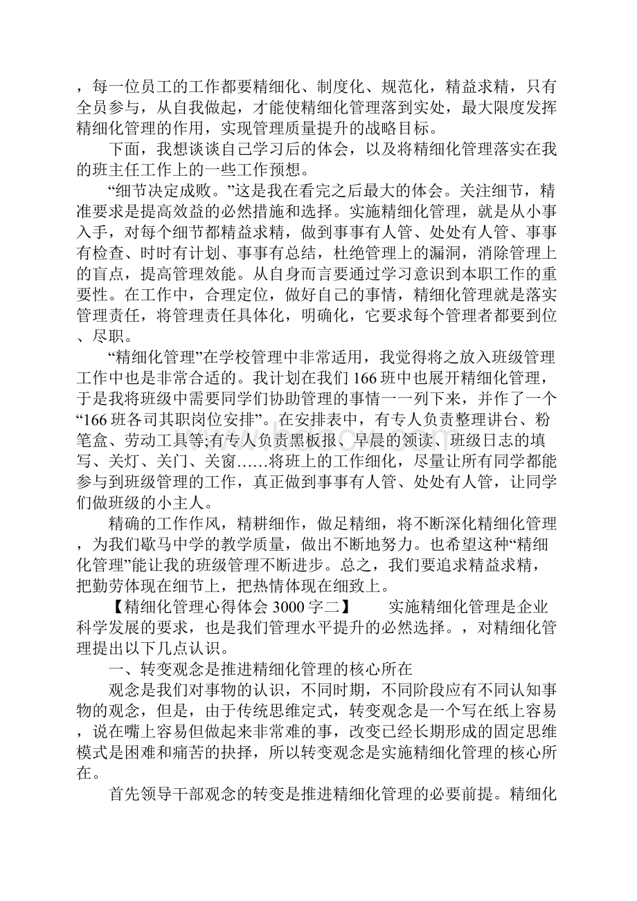 精细化管理心得体会3000字.docx_第3页