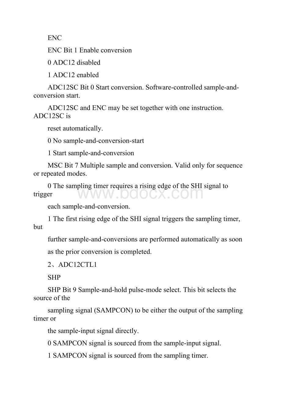 MSP430F14X基本程序 电子设计大赛 ADC12.docx_第3页