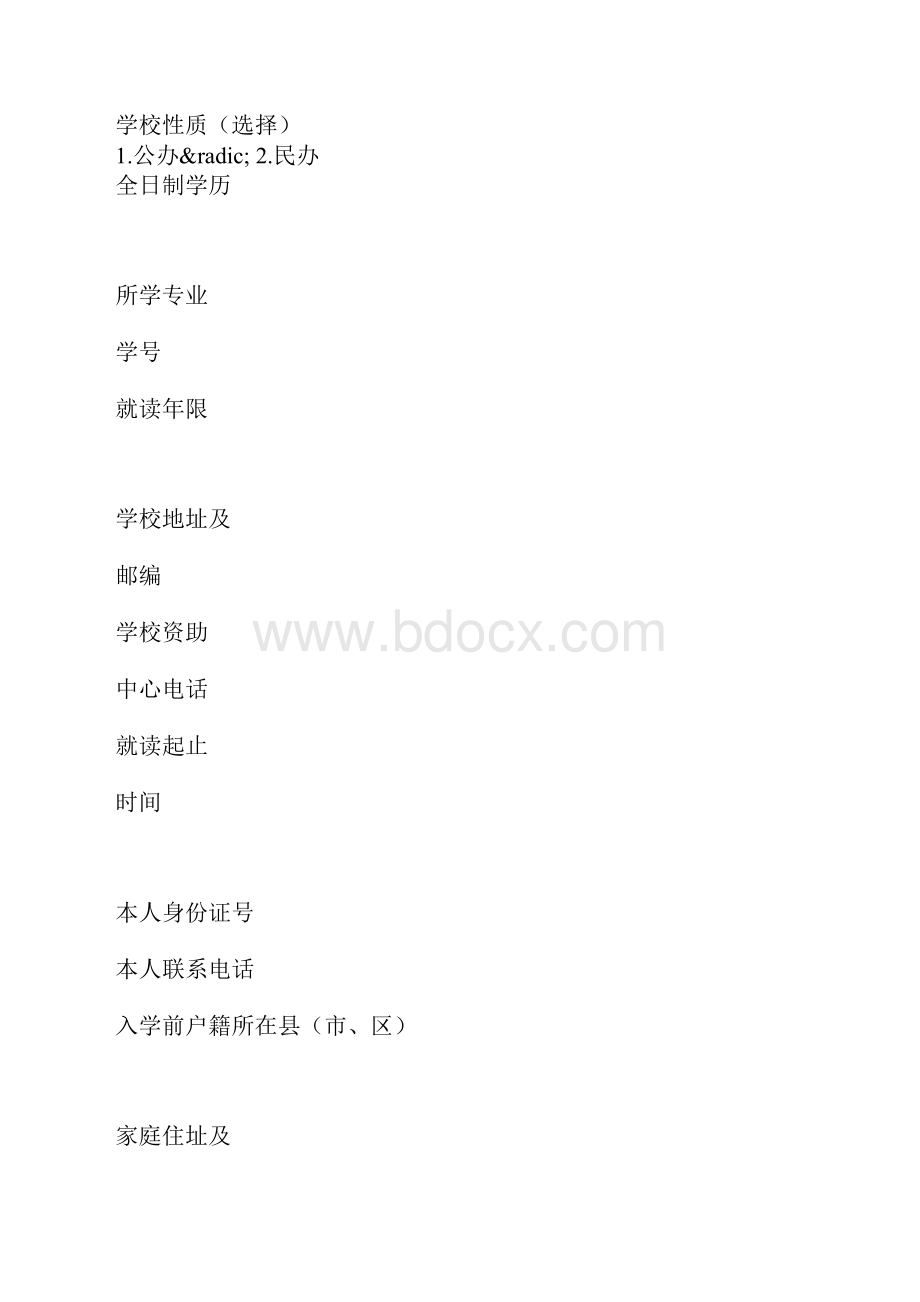 山东助学贷款申请书.docx_第2页