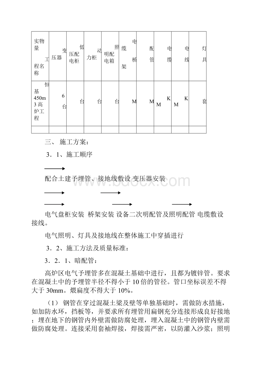 武安恒基高炉电气施工方案doc.docx_第2页