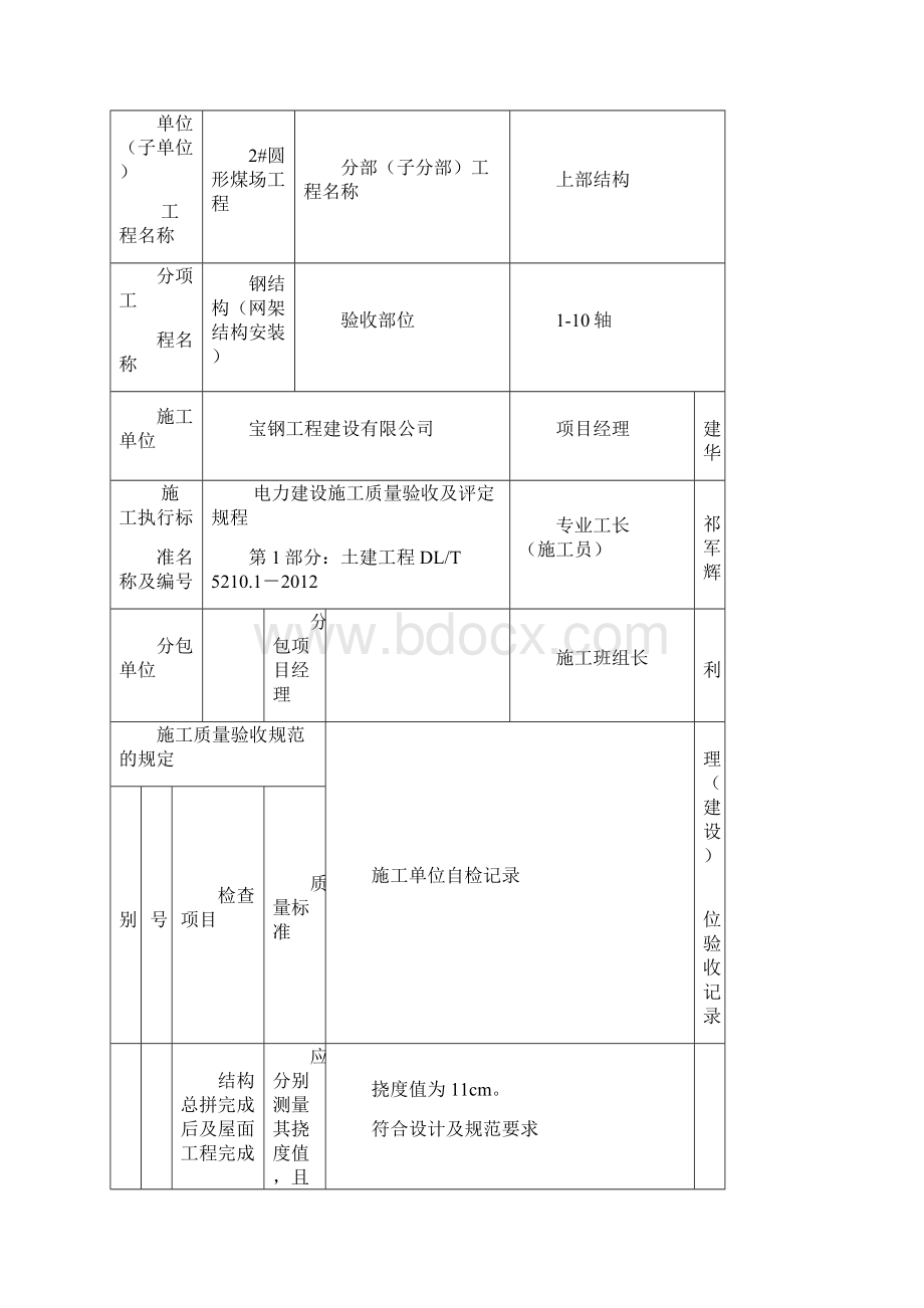 电厂21000MW超超临界燃煤发电机组工程检验批.docx_第2页