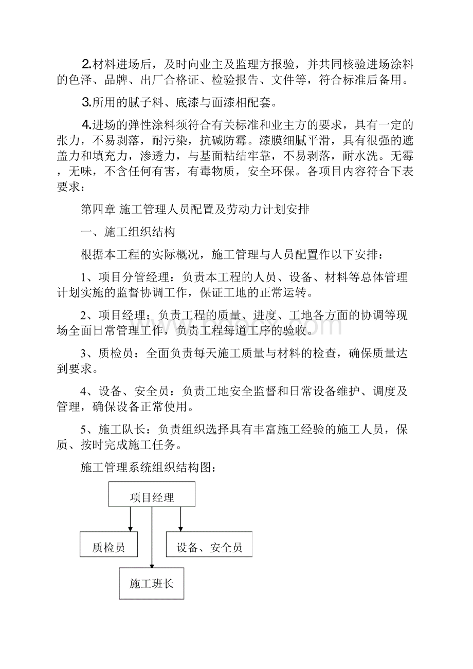 外墙涂料工程施工组织设计方案方案.docx_第3页