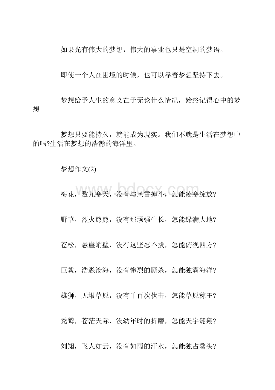 梦想作文400字8篇.docx_第2页