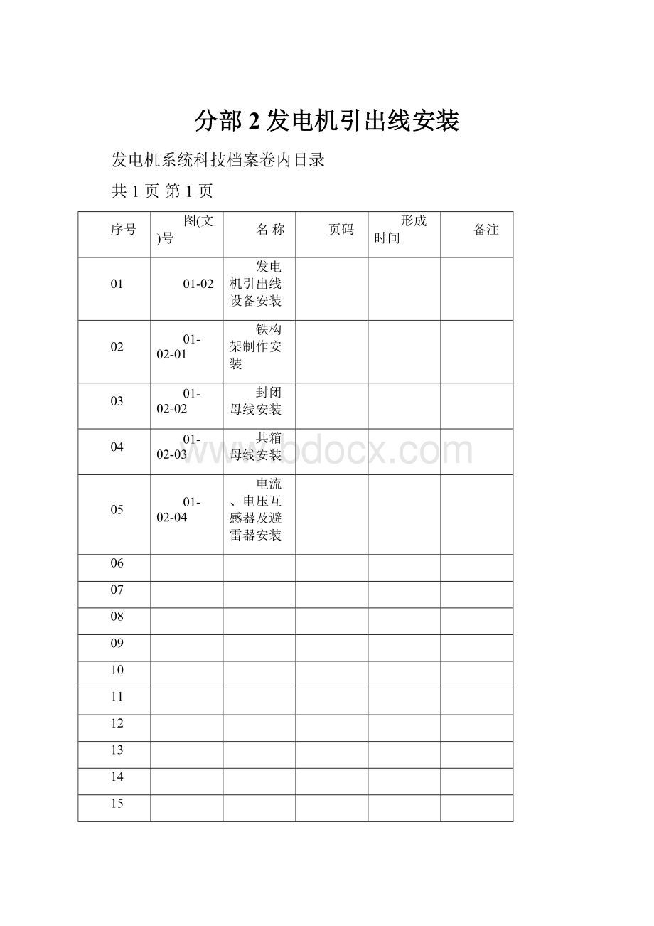 分部2发电机引出线安装.docx