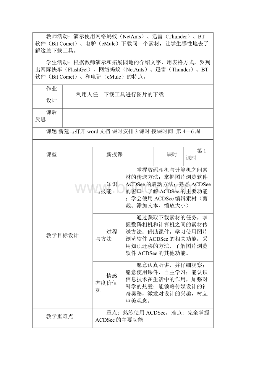 八年级下册信息技术教案上海科教版报告.docx_第3页