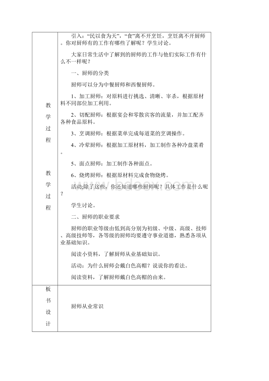 重庆市教育科学研究院编 劳动力转移实用技能九年级下教案第四单元流通和服务部门常见从业常识教案.docx_第2页