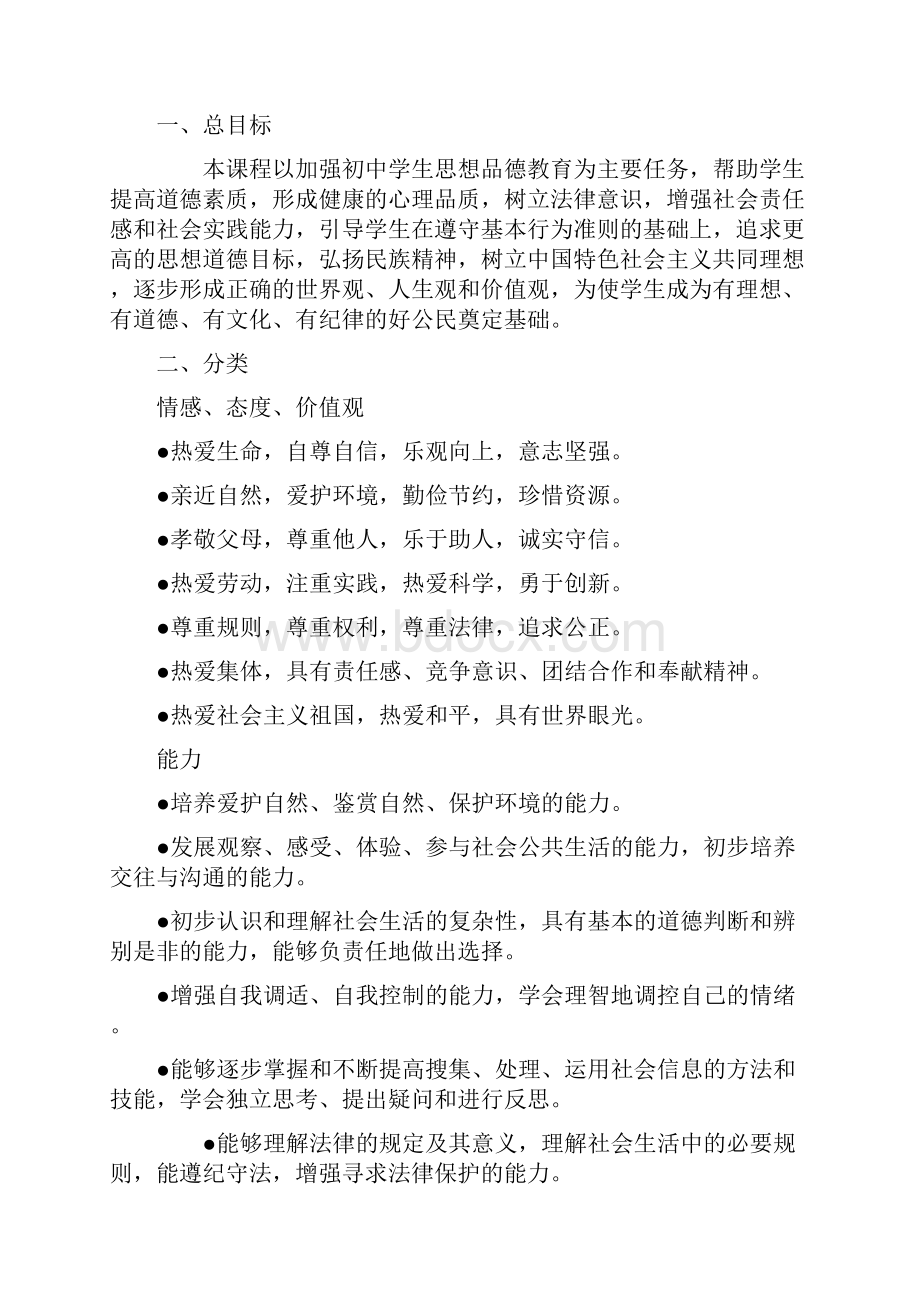 初中思品新课程标准.docx_第3页