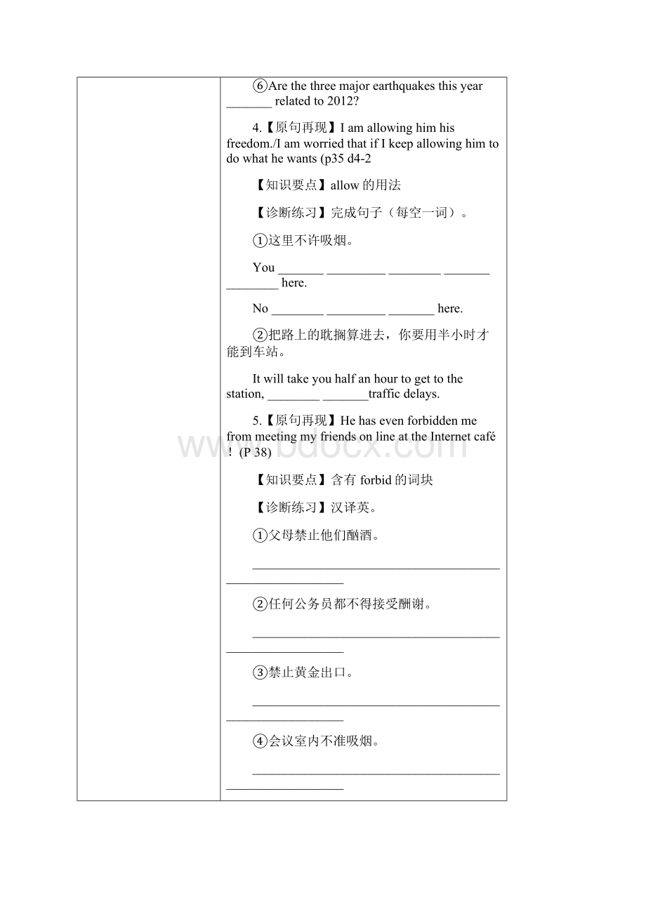 牛津高中英语模块1 Unit2语言点和语法复习.docx_第3页