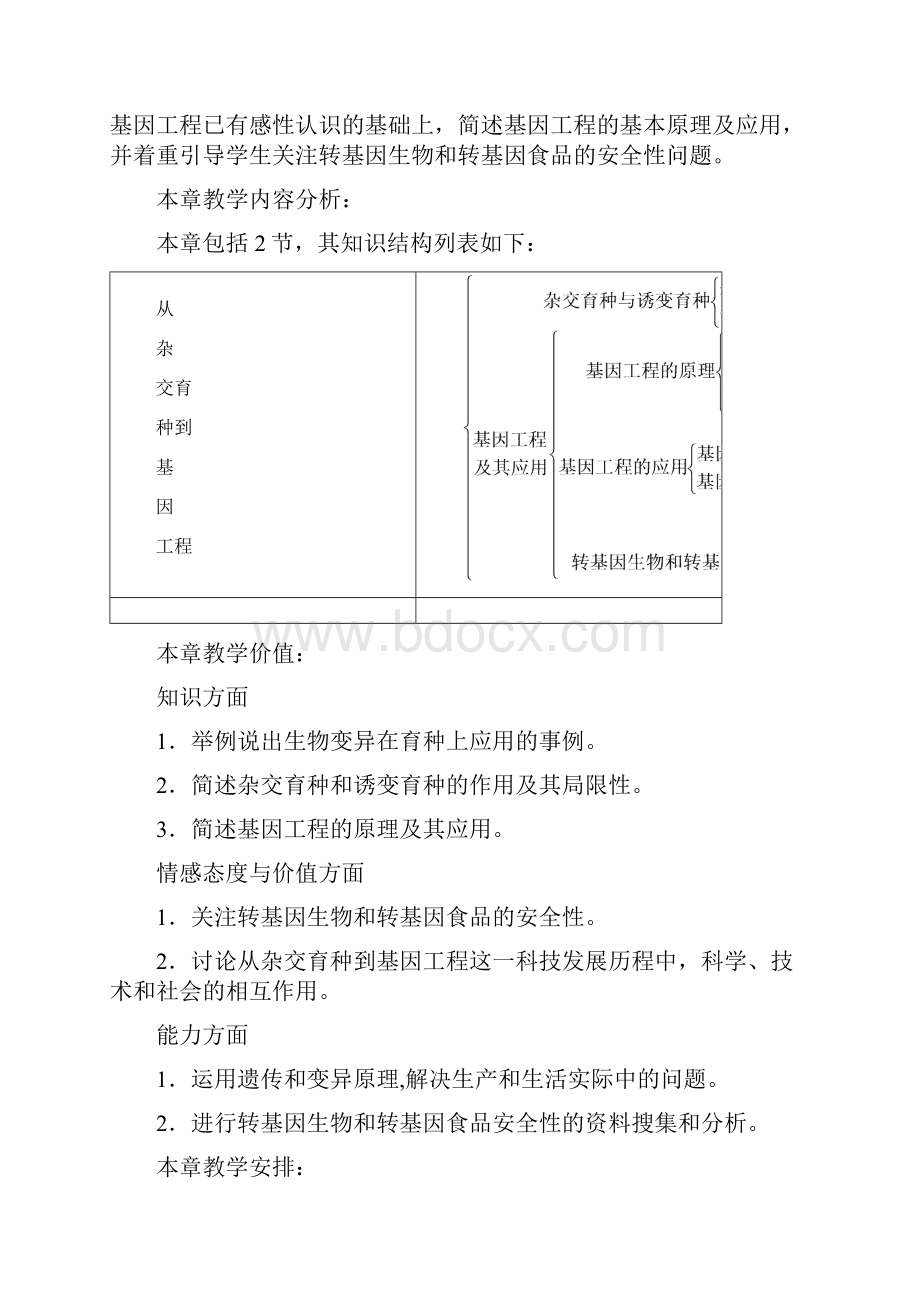 人教版教学教案杂交育种与诱变育种教案.docx_第2页