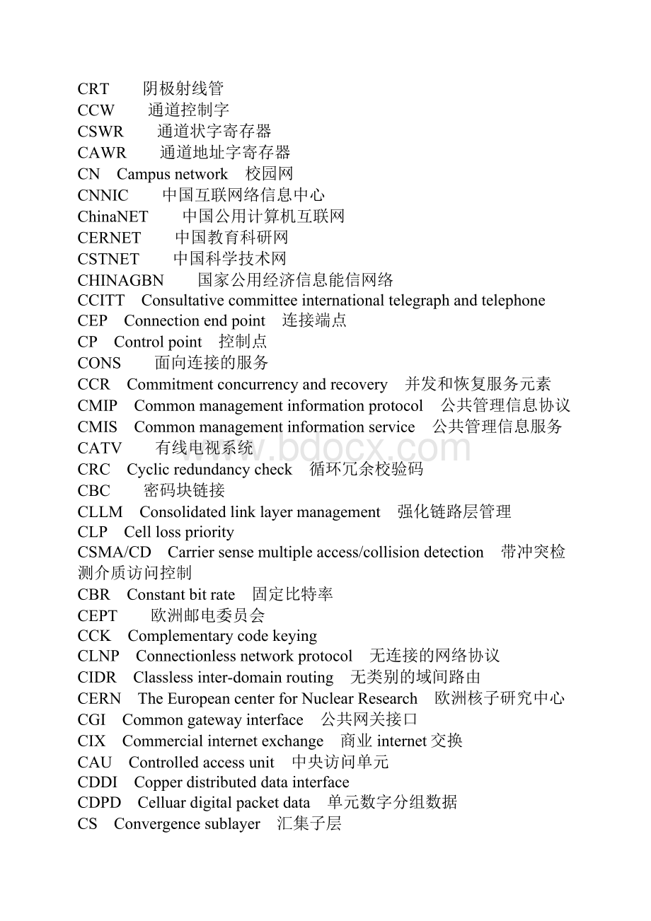 网络工程师英语词汇.docx_第3页