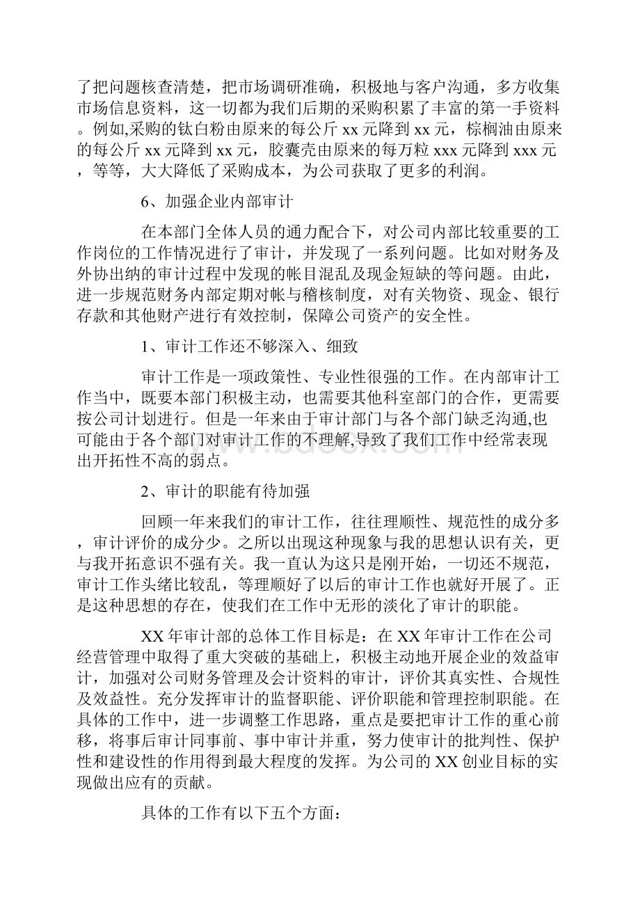 内部审计人员述职报告.docx_第3页