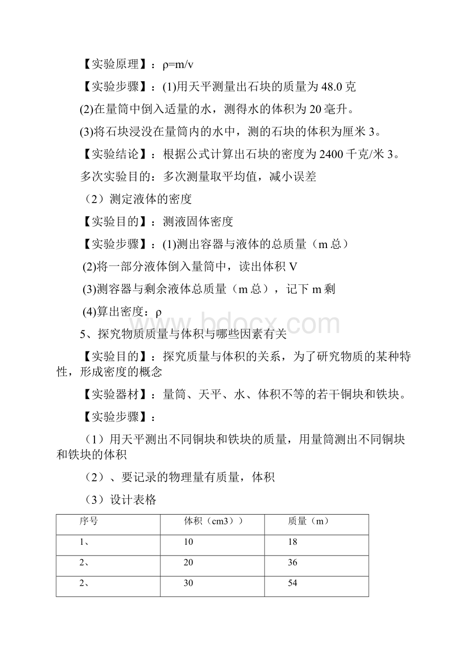 最新上海中考物理实验专题0510.docx_第3页