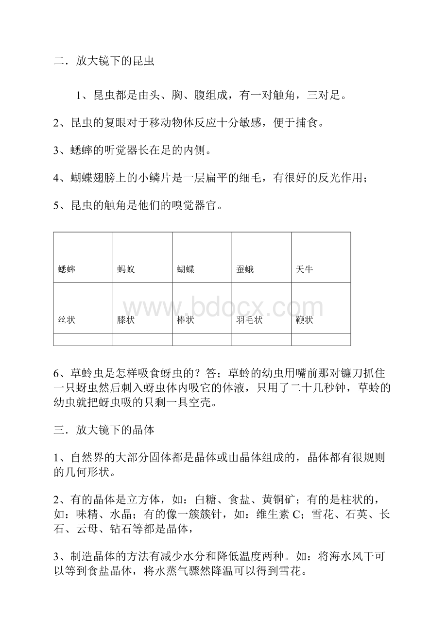 教科版小学六年级科学下册期末总复习.docx_第2页