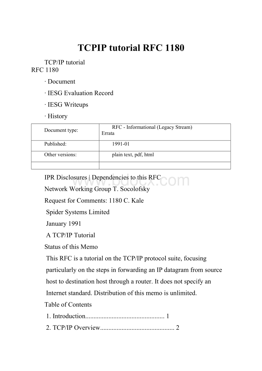 TCPIP tutorial RFC 1180.docx