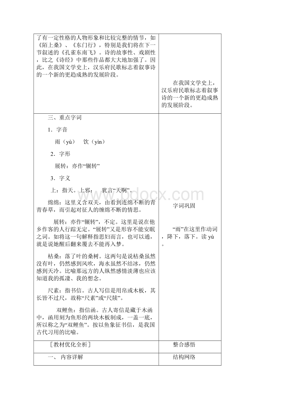 粤教版必修一乐府两首上邪饮马长城窟行教案.docx_第2页