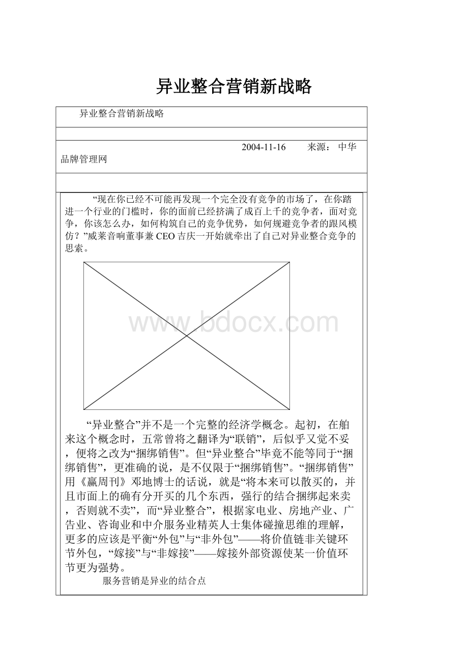 异业整合营销新战略.docx