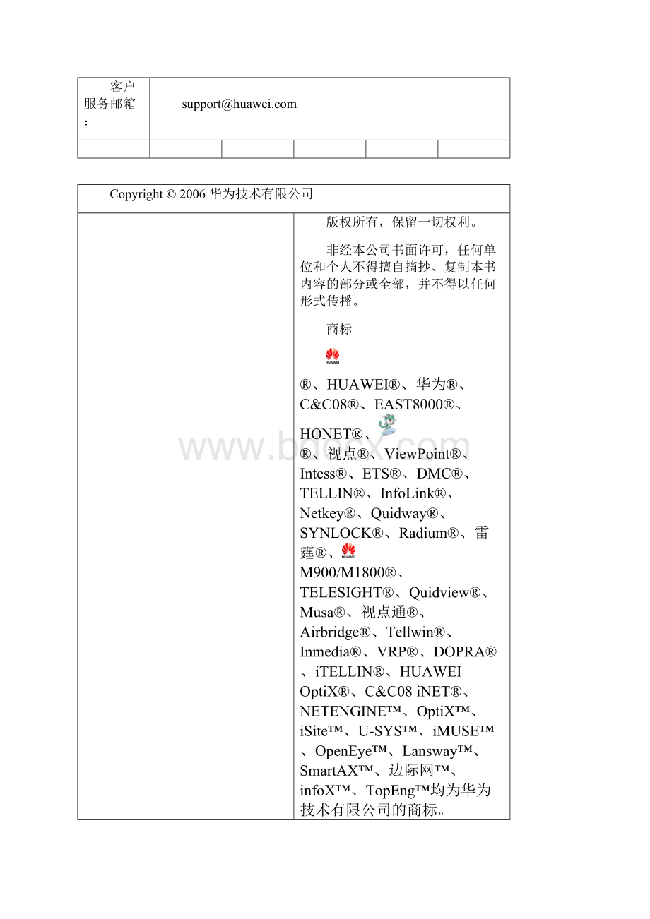 Optix 2500+Metro 3000 V100R009C01B012 版本说明书C.docx_第2页